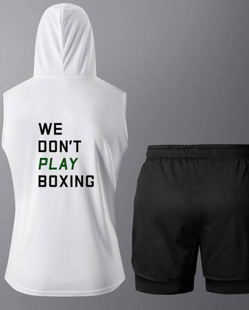 Back of the Boxing Hoodies